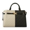 マイケルコース トートバッグ レディース Reed ベルテッド サッチェル ラージ ブラック MICHAEL KORS 35F3G6RS3B BLACK MULTI