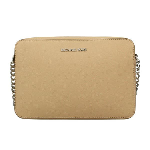 マイケルコース ショルダーバッグ レディース レザー ラージ EW ベージュ MICHAEL KORS 35F8STTC9L CAMEL