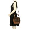 マイケルコース ショルダーバッグ レディース Reed ミディアム ロゴ バケット バッグ ブラウン MICHAEL KORS 35S3G6RM8B BROWN