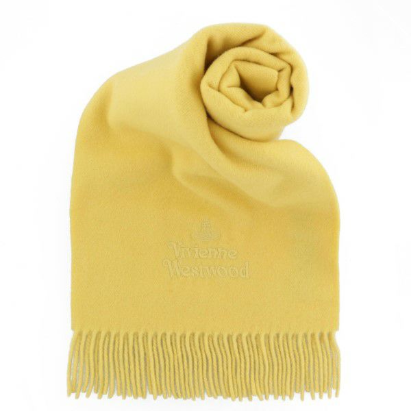 ヴィヴィアンウエストウッド マフラー レディース イエロー Vivienne Westwood 81030007 W00Q7 E401 YELLOW