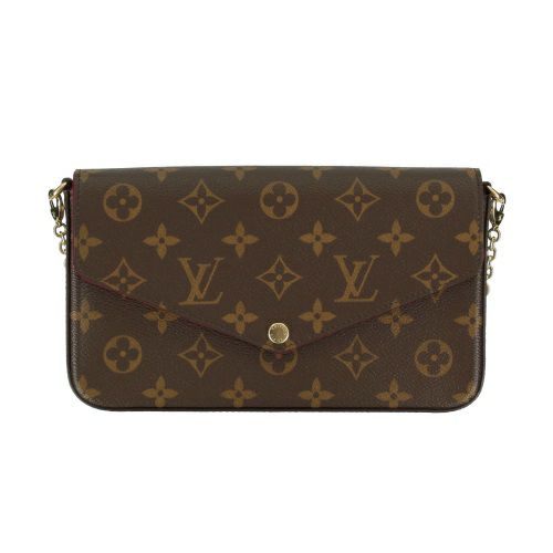 ルイヴィトン ショルダーバッグ ポシェット・フェリシー モノグラム ブラウン LOUIS VUITTON M81896