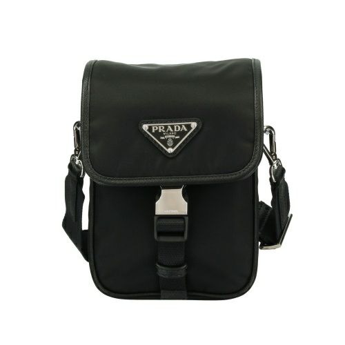 プラダ ショルダーバッグ メンズ  ブラック PRADA 2VD043 V XOP 2DMH F0002 NERO