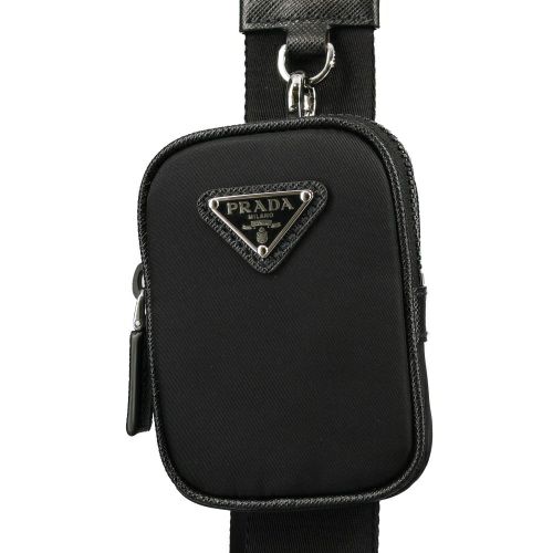 プラダ ショルダーバッグ メンズ  ブラック PRADA 2VH113 V XOP 2DMH F0002 NERO