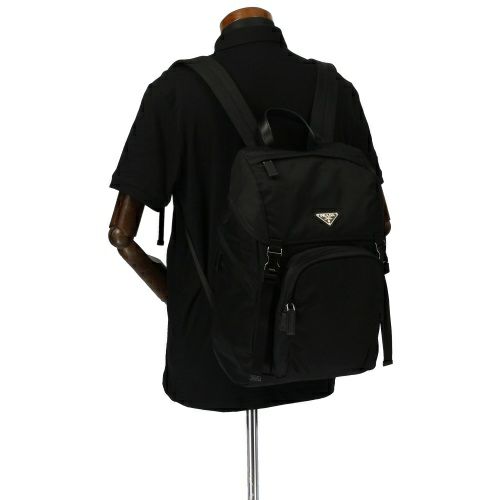 プラダ リュックサック バックパック メンズ ブラック PRADA 2VZ135 V 