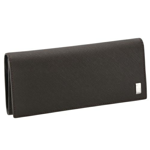 ダンヒル　長財布　新品未使用　箱付き 未使用】 dunhill ダンヒル 二つ折り長財布 レザー ブラック 箱付き