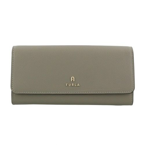 フルラ 長財布 レディース CAMELIA カメリア レザー グレー FURLA 