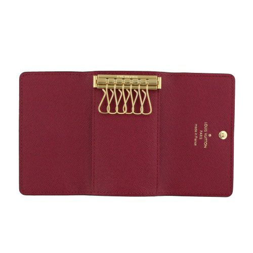 ルイヴィトン キーケース モノグラム ミュルティクレ６ ブラウン LOUIS VUITTON M60701 フューシャ