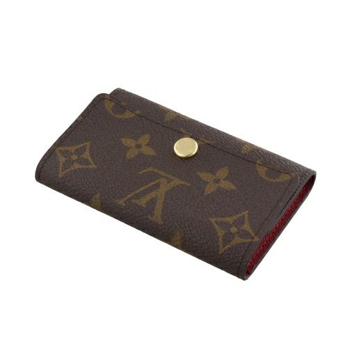 ルイヴィトン キーケース モノグラム ミュルティクレ６ ブラウン LOUIS VUITTON M60701 フューシャ