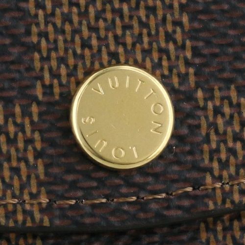 ルイヴィトン コインケース ダミエ ポルトモネ・ロザリ ブラウン LOUIS VUITTON N64423 ローズバレリーヌ