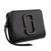 マークジェイコブス 二つ折り財布 レディース SNAPSHOT MINI COMPACT WALLET ブラック Marc Jacobs M0014986 001 BLACK