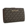 マイケルコース 二つ折り財布 レディース JET SET TRAVEL ブラウン MICHAEL KORS 35F2GTVF6V BROWN/GOLD