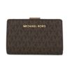 マイケルコース 二つ折り財布 レディース JET SET TRAVEL ブラウン MICHAEL KORS 35F8GTVF2B ブラウン