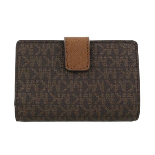 マイケルコース 二つ折り財布 レディース JET SET TRAVEL ブラウン 