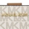 マイケルコース 二つ折り財布 レディース JET SET TRAVEL ホワイト MICHAEL KORS 35F8GTVF2B バニラ