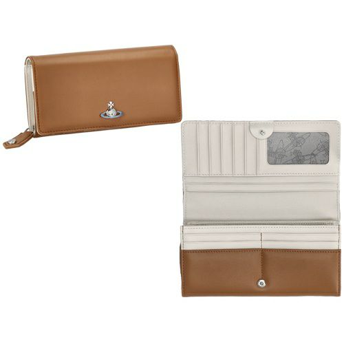 ヴィヴィアンウエストウッド 長財布 レディース NAPPA ブラウン Vivienne Westwood 51060025 D405 TAN