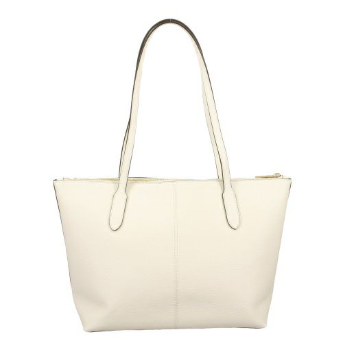 コーチ アウトレット トートバッグ レディース クロスグレーン レザー ホワイト COACH OUTLET 4454 IMCHK チョーク