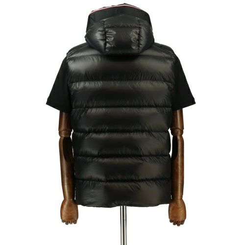 モンクレール ダウンベスト メンズ LUIRO ブラック MONCLER 1A000 46 595ZZ 1サイズ 999 BLACK