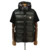 モンクレール ダウンベスト メンズ LUIRO ブラック MONCLER 1A000 46 595ZZ 2サイズ 999 BLACK