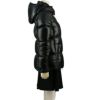 モンクレール ダウンジャケット レディース ブラック MONCLER 1A001 07 539AQ 0サイズ 999 BLACK