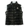 モンクレール ダウンベスト レディース ブラック MONCLER 1A525 00 68950 1サイズ 999 BLACK