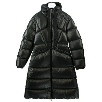モンクレール ダウンコート レディース ブラック MONCLER 1C000 モンクレール ダウンコート レディース ブラック MONCLER 1C000