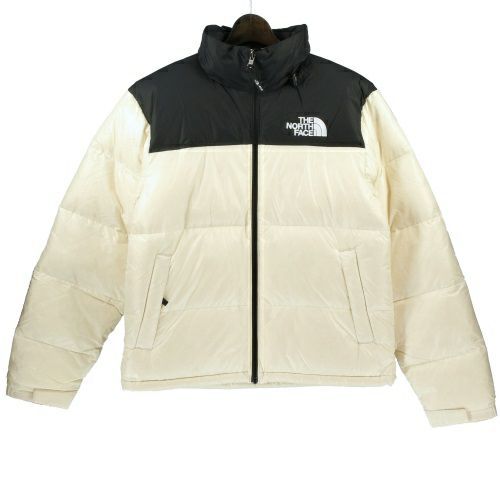 ザ ノースフェイス ダウンジャケット メンズ ホワイト THE NORTH FACE NJ1DP75D Mサイズ