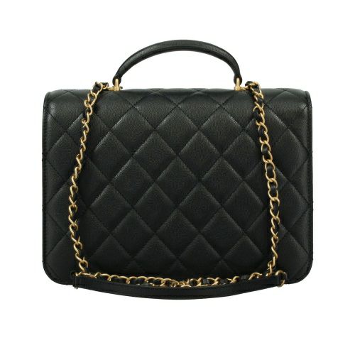 シャネル ハンドバッグ レディース ブラック CHANEL AS4369 B13697