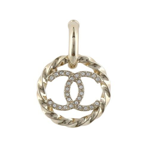 シャネル ピアス レディース ゴールド CHANEL ABA207 B10484 NN009 GOLD RHINESTONE