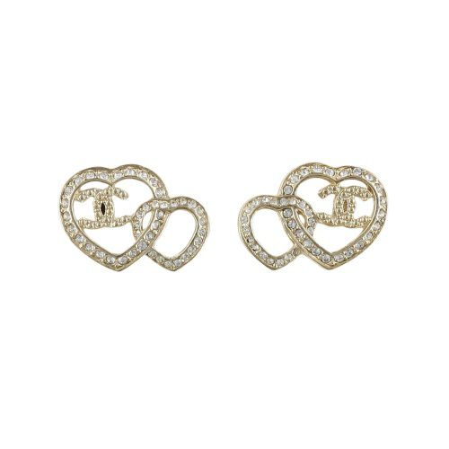 シャネル ピアス レディース ゴールド CHANEL ABB666 B14145 NR577 GOLD RHINESTONE