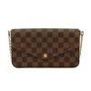 ルイヴィトン ショルダーバッグ レディース ダミエ ポシェット・フェリシー ブラウン LOUIS VUITTON N40492