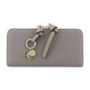 クロエ 長財布 レディース ALPHABET ZIP AROUND WALLET グレー CHLOE CHC21WP941 F57 53 CASHMERE GREY