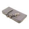 クロエ 長財布 レディース ALPHABET ZIP AROUND WALLET グレー CHLOE CHC21WP941 F57 53 CASHMERE GREY