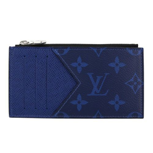 ルイヴィトン フラグメントケース メンズ コインカード・ホルダー ブルー LOUIS VUITTON M30270 コバルト | GINZA  LoveLove（ラブラブ）