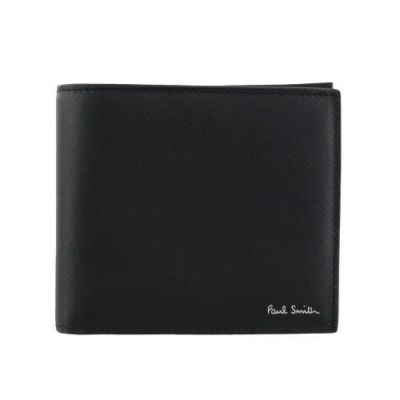 ポールスミス 二つ折り財布 メンズ ブラック Paul Smith M1A4833 LMINNC 79 BLACK