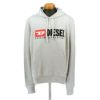 ディーゼル パーカー メンズ グレー DIESEL A03757 0BAWT 9CB GRAY XLサイズ