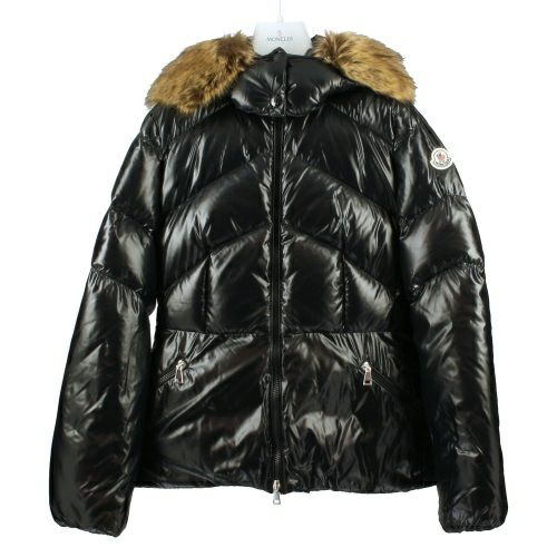 モンクレール ダウンジャケット レディース ECRINS GIUBBOTTO ブラック MONCLER 1A001 01 68950 999 BLACK 1サイズ