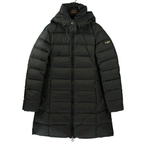 タトラス ダウンコート レディース POLITEAMA ポリテアマ ブラック TATRAS LTAT23A4694 01 BLACK 2サイズ