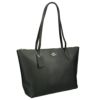 コーチ アウトレット トートバッグ レディース クロスグレーン レザー ジップ トップ トート ブラック COACH OUTLET 4454 IMBLK