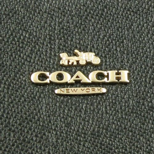 コーチ アウトレット トートバッグ レディース クロスグレーン レザー ジップ トップ トート ブラック COACH OUTLET 4454  IMBLK | GINZA LoveLove（ラブラブ）