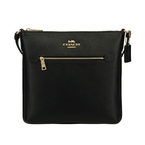 コーチ アウトレット ショルダーバッグ レディース ローワン ファイル バッグ ブラック COACH OUTLET C1556 IMBLK