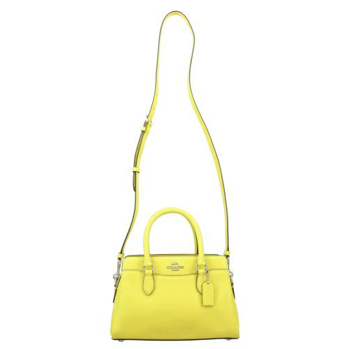 コーチ アウトレット ハンドバッグ レディース ミニ ダーシー キャリーオール イエロー COACH OUTLET CH297 SVMBX ブライトイエロー