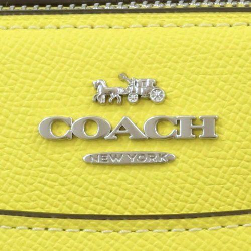 コーチ アウトレット ハンドバッグ レディース ミニ ダーシー キャリーオール イエロー COACH OUTLET CH297 SVMBX ブライトイエロー