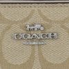 コーチ アウトレット 二つ折り財布 レディース シグネチャー ビルフォールド ウォレット ベージュ COACH OUTLET CM852 SIGHA ライトカーキ チョーク