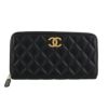 シャネル 長財布 レディース ココマーク ブラック CHANEL AP3406 B12929 94305