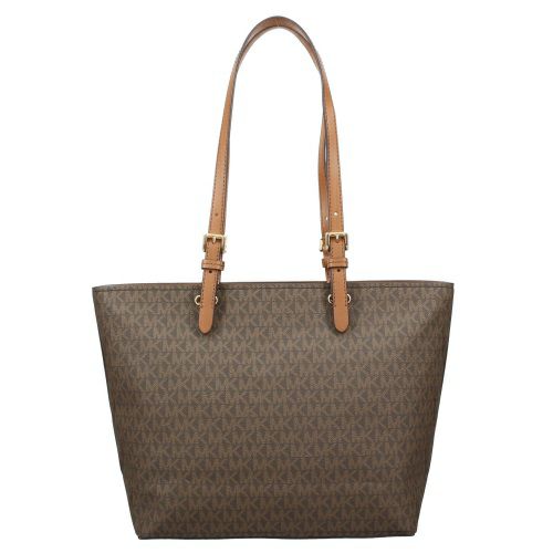 マイケルコース トートバッグ レディース ミディアム ダブル ポケット ブラウン MICHAEL KORS 35F3GTVT3B BROWN