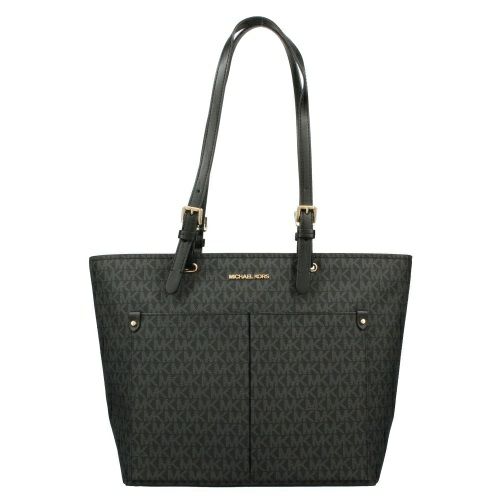 マイケルコース トートバッグ レディース ミディアム ダブル ポケット ブラック MICHAEL KORS 35F3GTVT3B BLACK