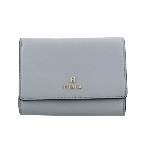 フルラ 二つ折り財布 レディース カメリア ミディアム フラップ コンパクト ウォレット ブルー FURLA WP00325 ARE000 0867S ARTEMISIA BALLERINA i int.