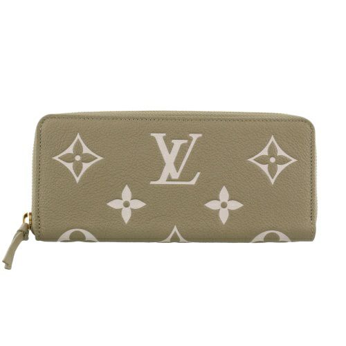 ルイヴィトン 長財布 レディース モノグラム アンプラント ポルトフォイユ・クレマンス ベージュ LOUIS VUITTON M82478 |  GINZA LoveLove（ラブラブ）