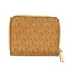 マイケルコース 三つ折り財布 レディース JET SET TRAVEL ジップアラウンドウォレット スモール イエロー MICHAEL KORS 35H9GTVZ5B HNYCMB MULTI