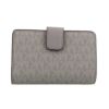 マイケルコース 二つ折り財布 レディース グレー MICHAEL KORS 35S3GTVF6O PEARL GREY